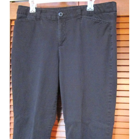 St. John's Bay Jeans St Johns Bay Womens Jeans Black Straight Leg